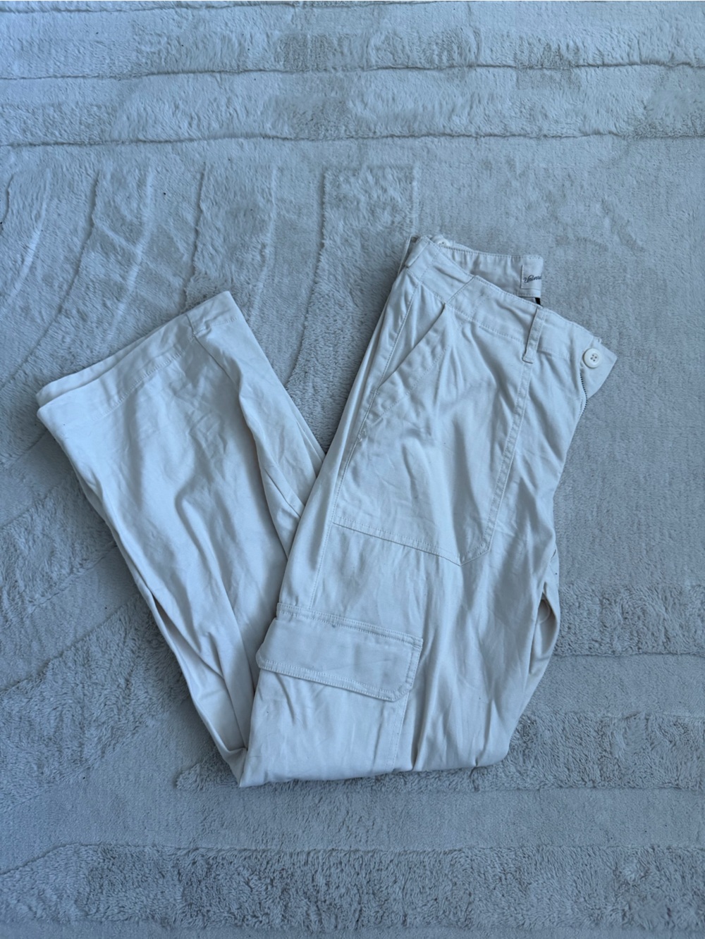 Universal Thread White Straight-Leg Pants